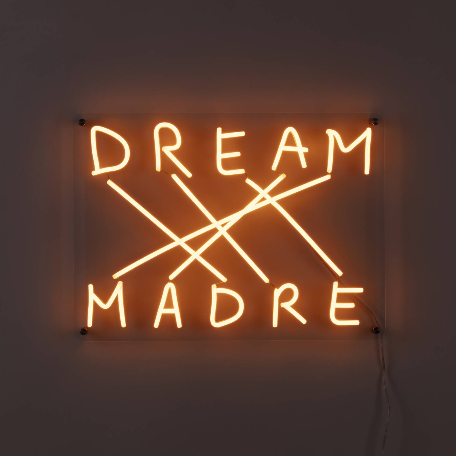 SELETTI Dream-Madre LED-Deko-Wandleuchte, gelb von Seletti