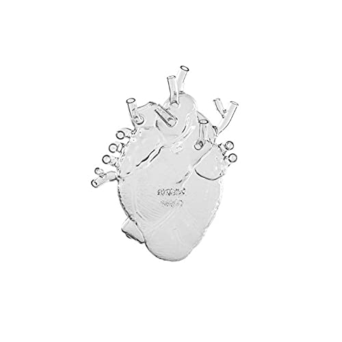 Seletti Love in Bloom Heart Vase, Glass von Seletti