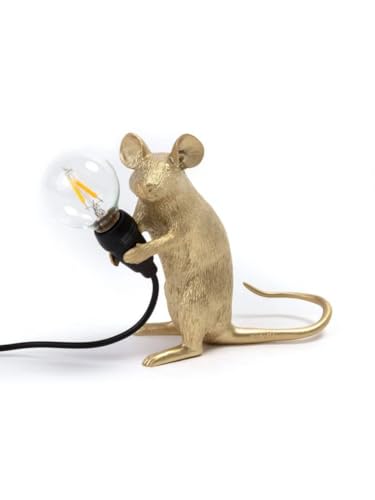 SELETTI - Mous lamp gold - 15231-oro - TAGLIA UNICA von Seletti