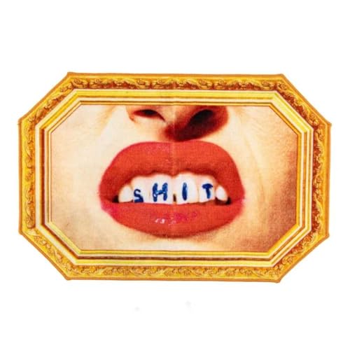 Seletti TAPPETO BAGNO TOILETPAPER Home 60X90 18192 Shit VOLTO von Seletti