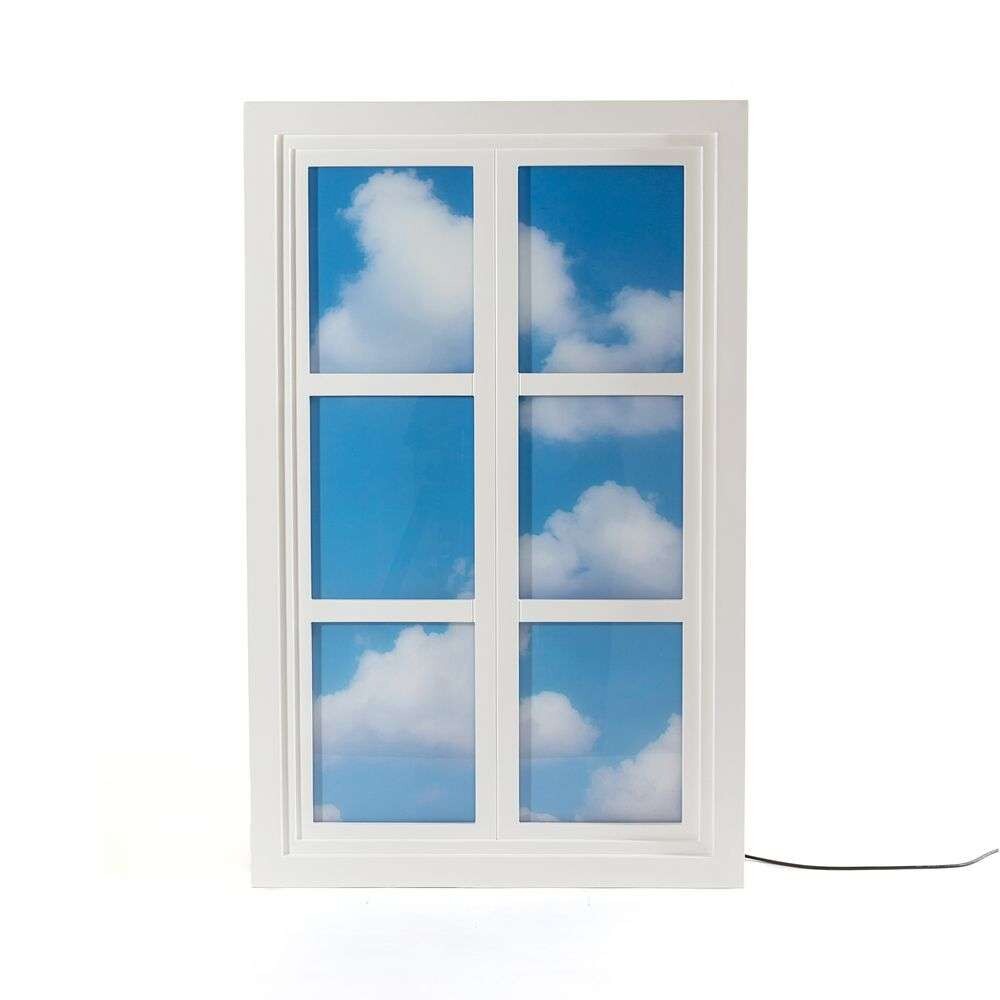 Seletti - Window 3 Wand-/Stehleuchte White/Light BlueSeletti von Seletti