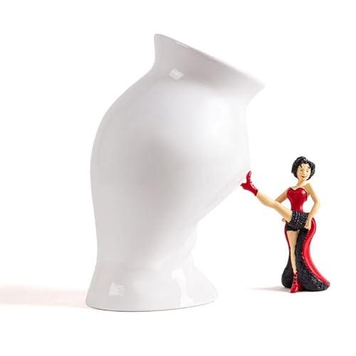 Vaso Con STATUETTA IN RESINA Circus Lucy cm. 28 X17,5X28,5 SELETTI Art. 09927 von Seletti