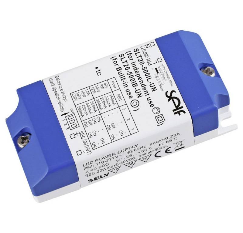 Self Electronics Self Electronics SLT20-500IL-UN LED-Treiber Konstantstrom 20 W 150 - LED Trafo von Self Electronics