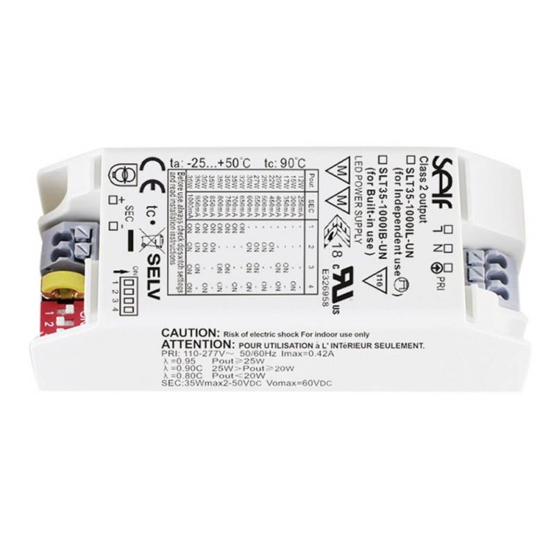 Self Electronics Self Electronics SLT35-1000IB-UN LED-Treiber Konstantstrom 60 W 250 - LED Trafo von Self Electronics