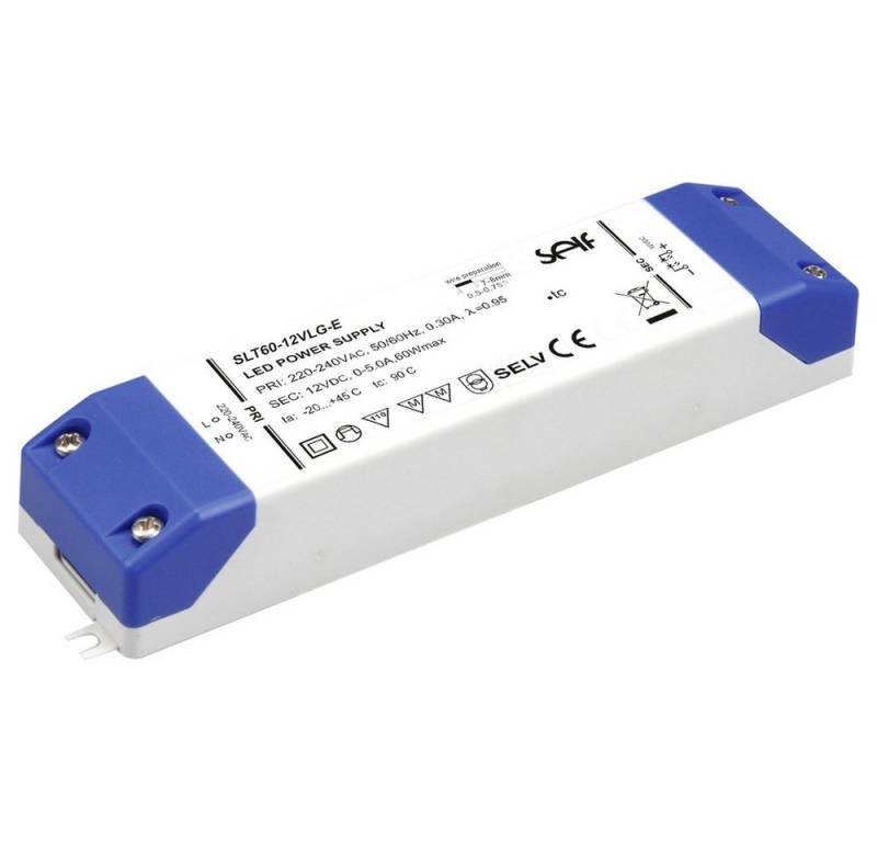 Self Electronics Self Electronics SLT60-24VLG-E LED-Treiber Konstantspannung 60 W 0 - LED Trafo von Self Electronics