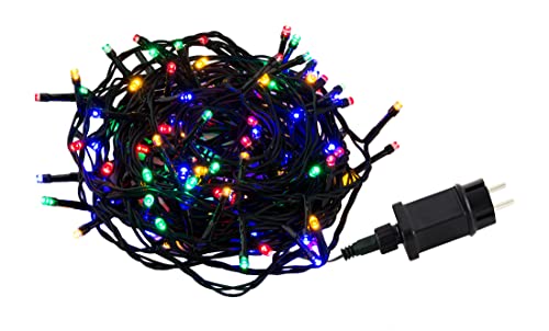Led Lichterkette 120 Lämpchen bunt für innen und außen Strombetrieben von Self Import Agencies