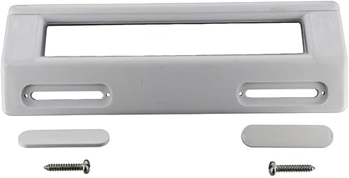 Self Spares Universal-Türgriff-Befestigungslöcher für Kühlschrank und Gefrierschrank, Weiß, Set enthält 2 Kappen und 2 Schrauben von 120 mm bis 180 mm von Self Spares