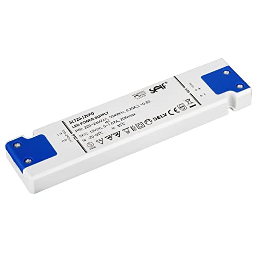 Self SLT20-12VFGS 20W 12V 1,67A LED Netzteil für Möbel extrem flach von Self