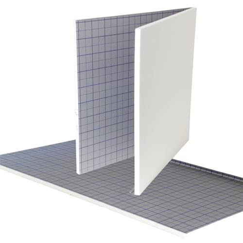 Fußbodenheizung 20 mm Tackersystem Tackerplatte Faltplatte 20-2 WLG 040 10 m² von Selfio