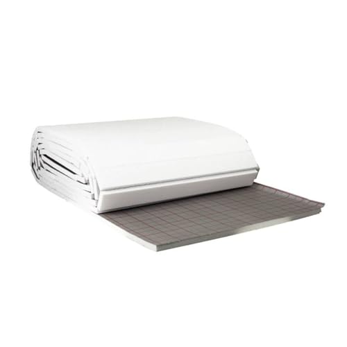 Fußbodenheizung 30 mm Tackersystem Rollbahn Dämmrolle selbstklebend 30-3 WLG 045 10 m² von Selfio