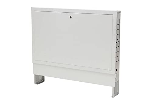 Verteilerschrank Unterputz bis max. 10 Heizkreise zur Selbstmontage für Fussbodenheizung von Selfio