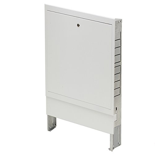 Verteilerschrank Unterputz bis max. 2 Heizkreise zur Selbstmontage für Fussbodenheizung von Selfio