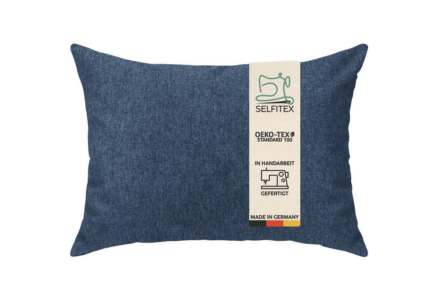 Selfitex Dekokissen 60 x 80 cm inkl. Füllkissen, Sofakissen, versch. Stoffe zur Auswahl, für Couch, Sofa und Bett Selfitex Dekokissen 60 x 80 cm inkl. Füllkissen, Sofakissen, versch. Stoffe zur Auswahl, für Couch, Sofa und Bett von Selfitex