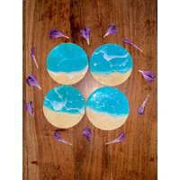 Ocean Resin Untersetzer von SelfmadeBusinessMoms