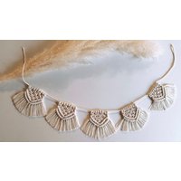 Makramee Wimpelkette/Girlande Boho Klein von SelfmadeMakramee