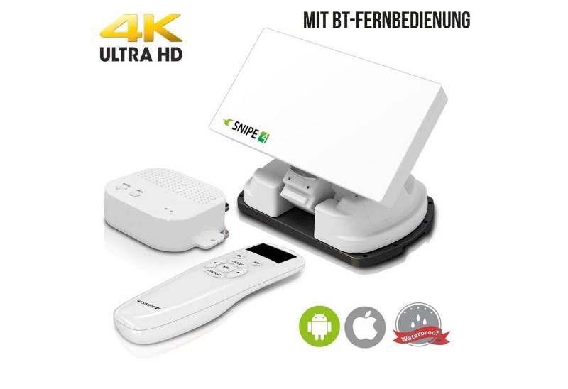 Selfsat Selfsat SNIPE 4 - Twin - mit Bluetooth Fernbedienung und iOS / Android Camping Sat-Anlage von Selfsat