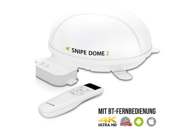 Selfsat Selfsat SNIPE Dome 2 - Single - Mit BT Fernbedienung und iOS / Android Camping Sat-Anlage von Selfsat