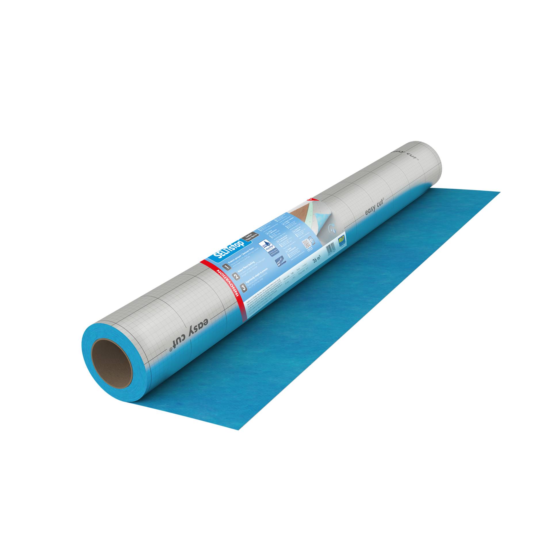 Feuchteschutz 'Selitstop' 0,2 mm, 1 x 26 m, 26 m² Feuchteschutz 'Selitstop' 0,2 mm, 1 x 26 m, 26 m² von Selit