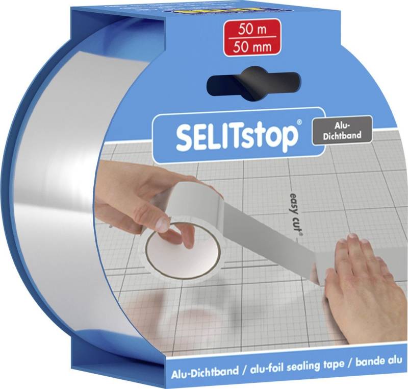 Selit Trittschalldämmplatte Selitstop Alu Dichtband Rolle - 50 Meter Selit Trittschalldämmplatte Selitstop Alu Dichtband Rolle - 50 Meter von Selit