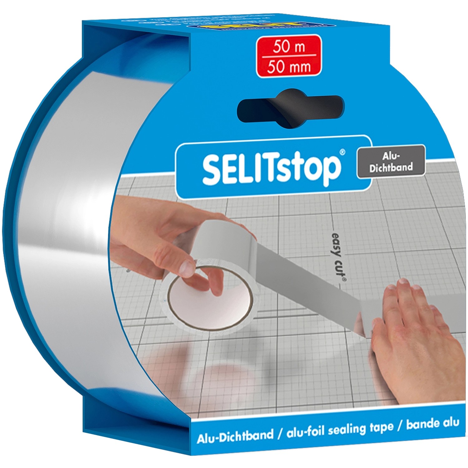 Selitstop® Alu-Dichtband 50 mm x 50 m von Selit