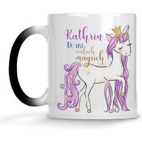 Tasse Einhorn Farbwechsel Personalisiert Mit Name Du Bist Einfach Magisch Tasse Einhorn Farbwechsel Personalisiert Mit Name Du Bist Einfach Magisch von SelketsShop