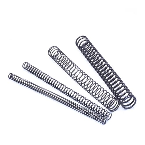 Metallfedern 1/2 Stück Druckfeder 0,3 mm 0,4 mm 0,5 mm 0,6 mm 0,7 mm 0,8 mm Drahtdurchmesser 65 Manganstahl Lange Feder 3–10 mm Außendurchmesser 305 mm Länge Metallfedern(0.7 x 4.5 x 305mm,2Pcs) von SellGood