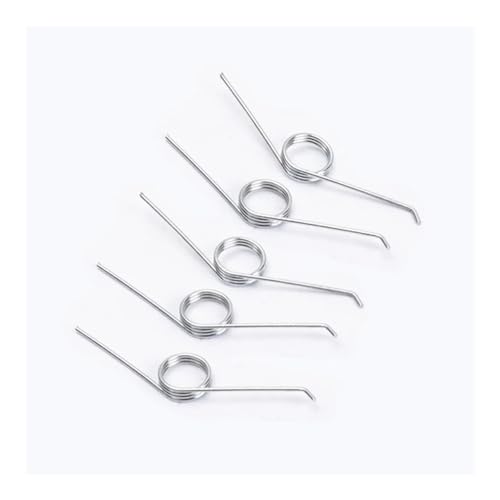 Metallfedern 10 Stück/Lot Mülltonne, verstellbar, 3 Spulen, 0,7 mm Edelstahl 304 Draht, 135 Grad Torsionsfeder Metallfedern von SellGood