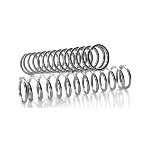 Metallfedern 10 Stück Druckfedern aus Edelstahl 304, Y-förmiger Federdraht, Durchmesser 1 mm Außendurchmesser 6/7/8/9/10/11/12/13/14/15/16/18/20 mm, Länge 10–50 mm Metallfedern ( Size : 45mm (10Pcs) , Metallfedern 10 Stück Druckfedern aus Edelstahl 304, Y-förmiger Federdraht, Durchmesser 1 mm Außendurchmesser 6/7/8/9/10/11/12/13/14/15/16/18/20 mm, Länge 10–50 mm Metallfedern ( Size : 45mm (10Pcs) , von SellGood