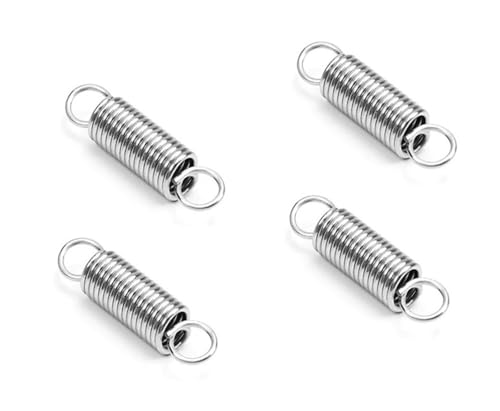 SellGood Metallfedern Zugfedern aus Edelstahl 304, Drahtdurchmesser 0,2 mm, Außendurchmesser 3 mm, Länge 50 mm, 10 Stück Metallfedern SellGood Metallfedern Zugfedern aus Edelstahl 304, Drahtdurchmesser 0,2 mm, Außendurchmesser 3 mm, Länge 50 mm, 10 Stück Metallfedern von SellGood