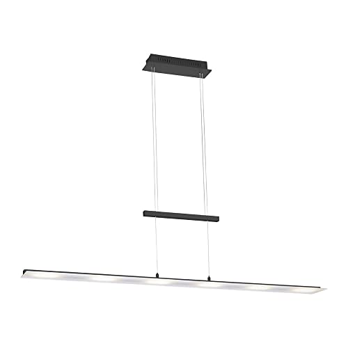 SellTec LED Pendelleuchte 130 cm dimmbar Moderne Hängeleuchte mit Farbtemperatursteuerung über Sensordimmer, Pendellampe höhenverstellbar für Wohnzimmer, Küche Esszimmer von SellTec