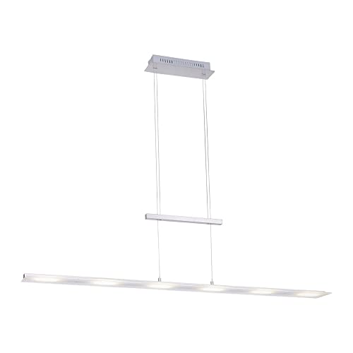 SellTec LED Pendelleuchte 130 cm, dimmbar Moderne Hängeleuchte mit Farbtemperatursteuerung über Sensordimmer, Pendellampe höhenverstellbar für Wohnzimmer, Küche Esszimmer… von SellTec