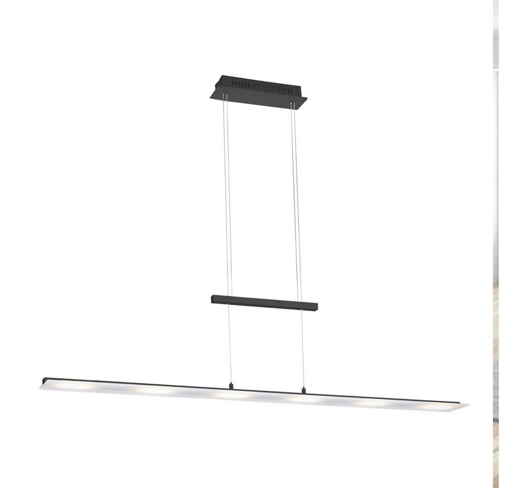 SellTec LED Pendelleuchte LED Pendelleuchte NELE 130 cm, Farbtemperatursteuerung warmweiß, kaltweiß (CCT),dimmbar, schaltbar über Sensordimmer, Memory-Funktion, 6x LED-Board/ 4 Watt, 2700-3800-5000 Kelvin, höhenverstellbar, CCT, dimmbar, Sensorschalter von SellTec