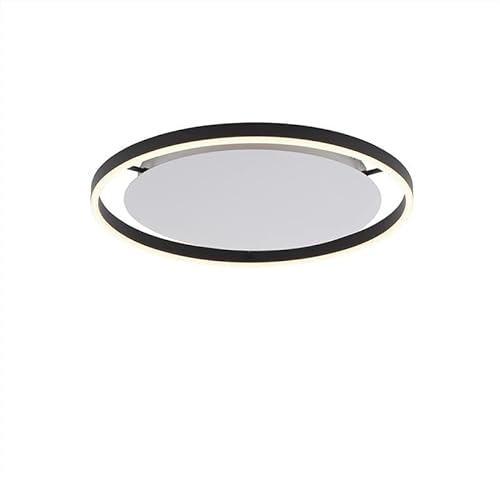 SellTec LED Deckenleuchte rund, dimmbar per Wandschalter, Deckenlampe D=49cm anthrazit…… von SellTec