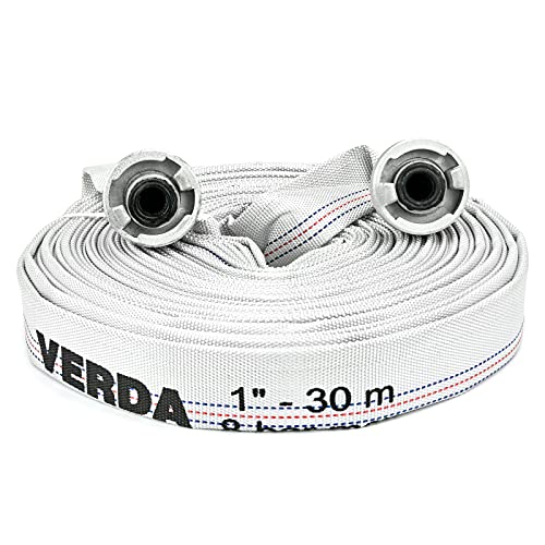 Schlauch 30m – 1 Zoll Flachschlauch mit Storz D Kupplung – 8 Bar Druck – Feuerwehrschlauch, Bauschlauch, Wasserschlauch, flexibel, robust, Garten, Industrie, Landwirtschaft Schlauch 30m – 1 Zoll Flachschlauch mit Storz D Kupplung – 8 Bar Druck – Feuerwehrschlauch, Bauschlauch, Wasserschlauch, flexibel, robust, Garten, Industrie, Landwirtschaft von Sellnet