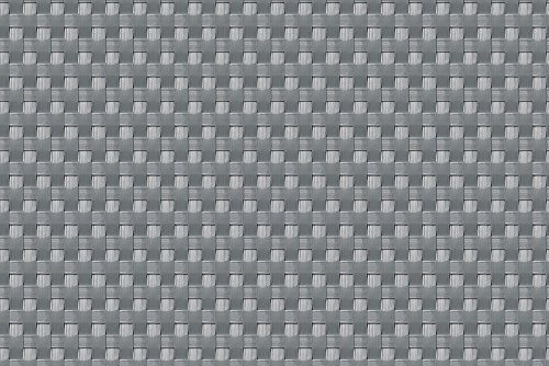 Sellon24® Balkonsichtschutz mit Ösen Balkonverkleidung Sichtschutz Balkonbespannung PE-Rattan RD17 Silber Grey 90 (18,99€/m2) von Sellon24
