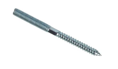 Sellon24® 10 x Kombinierte Edelstahlschraube Stockschraube SET M10x100mm für Handlaufhalter von Sellon24