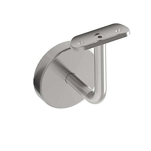 Sellon24® Edelstahl Handlauf Konfigurator 42,4 Treppe Zubehör Wandhandlauf Handlaufhalter Halterung Verbinder Eckbogen Rohr Edelstahlrohr Steckfitting V2A Geländer geschliffen Wand SET von Sellon24