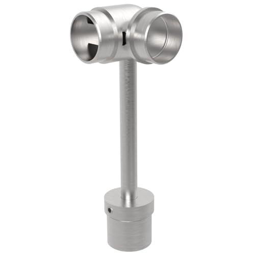 Sellon24® Edelstahl Rohrstütze Gelenk Handlauf Kugelring verstellbar Handlaufträger Gelaender Handlaufhalter regulierbar Pfosten Rohr 42,4 Treppengeländer Rohrstuetze V2A für 42,4x2,0 0720-242 von Sellon24
