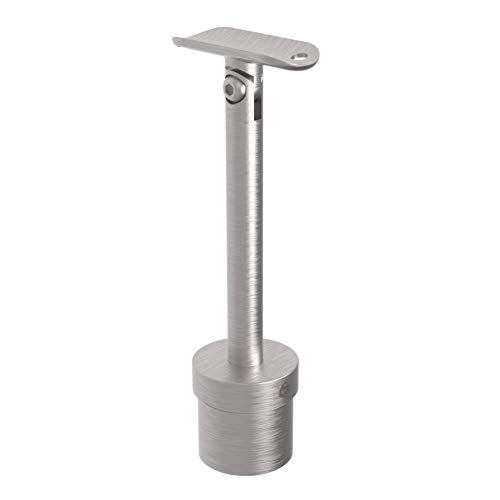 Sellon24® Edelstahl Rohrstützen Handlaufrohrstützen Handlaufhalter V2A Geländer für Rohr 42,4mm (Rohrstütze 0697.242) von Sellon24