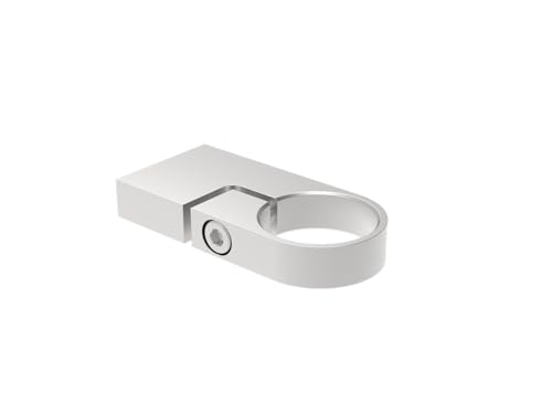 Sellon24® Spannring Edelstahl Pfostenhalter Rohrschelle 42,4 Rohrhalter V2A Wandhalter Geländerbefestigung Montagehalter Rohrhalter Wandabstand Rundrohschelle Spannschelle (60 mm / 3507-042-060) von Sellon24