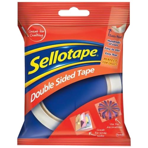 Sellotape 1447057 Doppelseitiges Klebeband von Sellotape