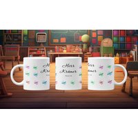 Personalisierte Tasse Für Lehrer Lehrerin Erzieher Erzieherin Abschied Geschenk Geburtstagsgeschenk Sie Mit Nametasse Nach Wunsch von SelminDesign