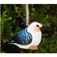 Rotbauch-Specht-Verzierung Handgemachtes Hölzernes Hängendes Dekor Pecker-Vogel-Rustikale Schnitzende Figur Rotbauch-Specht-Verzierung Handgemachtes Hölzernes Hängendes Dekor Pecker-Vogel-Rustikale Schnitzende Figur von Selsela
