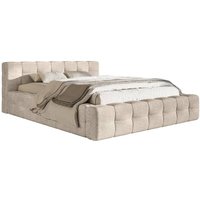 Selsey Design | Tilly Bettgestell Chenille mit Stauraum von Selsey Design
