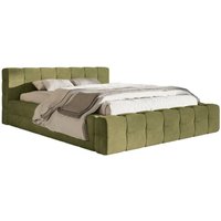 Selsey Design | Tilly Bettgestell Samt mit Staufach von Selsey Design