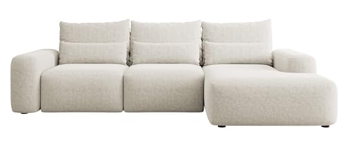 Selsey Sofa Ecksofa Eckcouch Schlafsofa Couch Mit Stauraum Schlaffunktion Pflegeleicht Mit Kissen Lendenkissen L Form Freistehend Rechts Chenille Creme Carnos Selsey Sofa Ecksofa Eckcouch Schlafsofa Couch Mit Stauraum Schlaffunktion Pflegeleicht Mit Kissen Lendenkissen L Form Freistehend Rechts Chenille Creme Carnos von Selsey