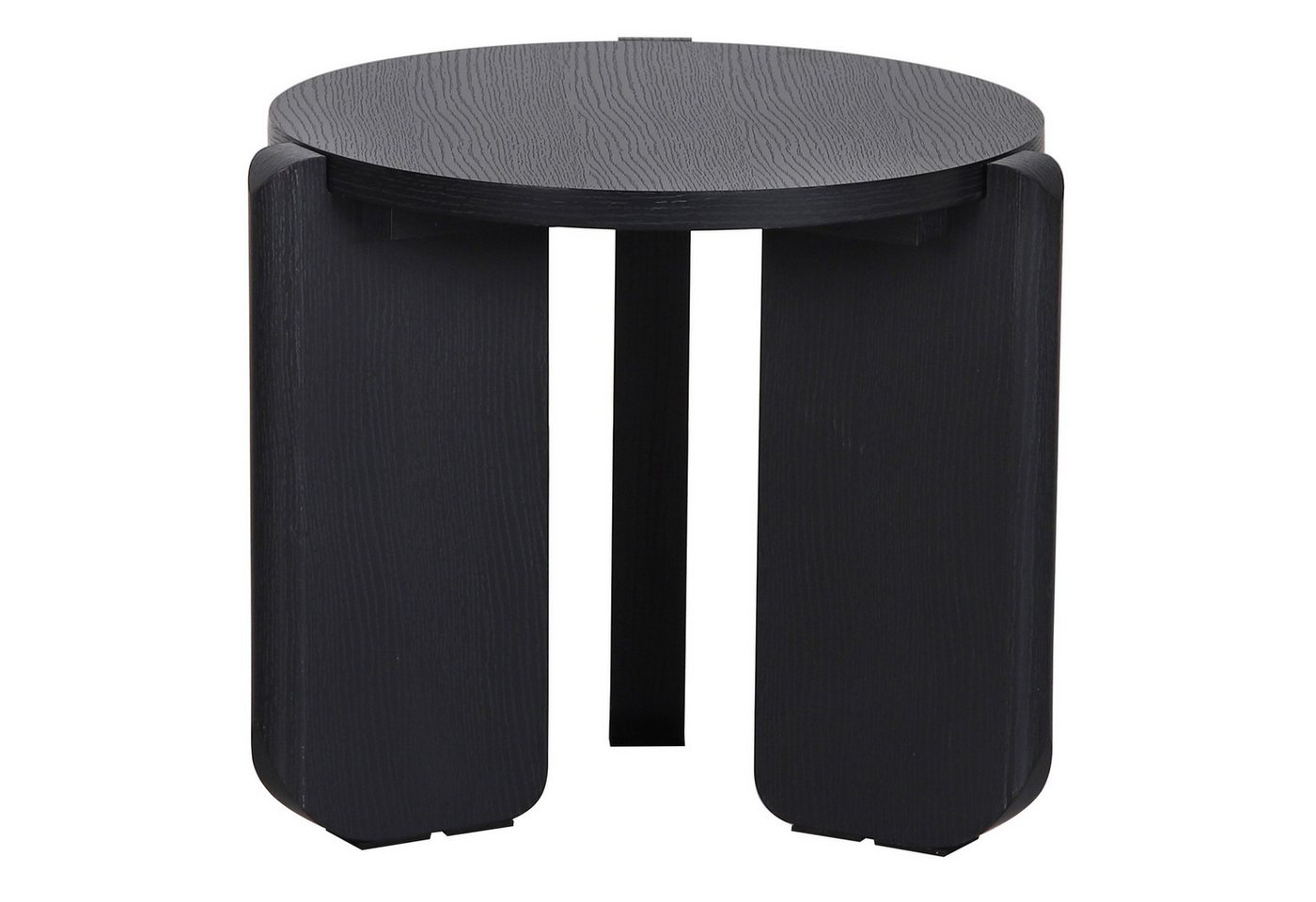 Selsey Couchtisch PREFFINES, Wohnzimmertisch Beistelltisch rund Ø 50 Holzoptik MDF von Selsey