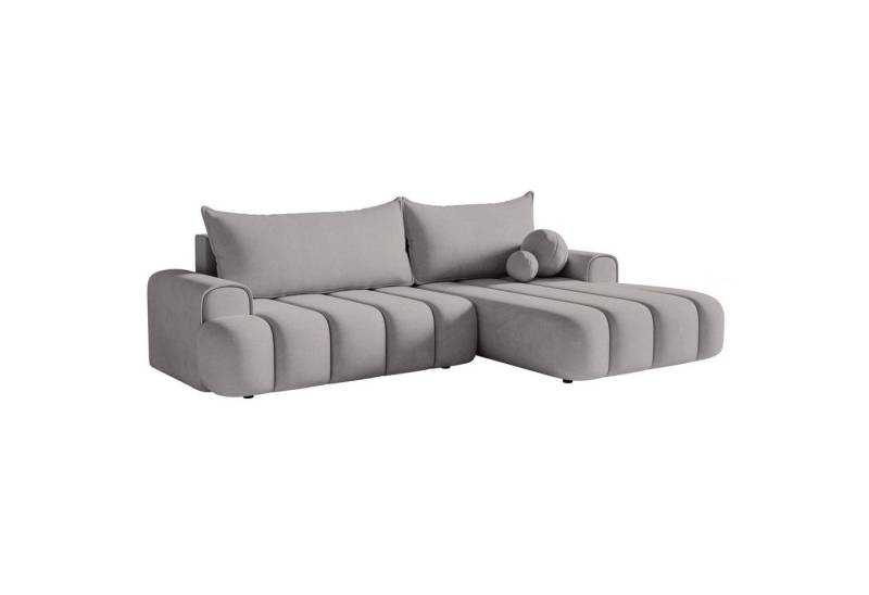 Selsey Ecksofa DANDELINO, Schlafsofa mit Bettkasten, Bezug wahlweise in Bouclé oder Samt, 275 cm Selsey Ecksofa DANDELINO, Schlafsofa mit Bettkasten, Bezug wahlweise in Bouclé oder Samt, 275 cm von Selsey