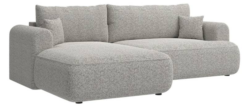 Selsey Ecksofa OVO, Schlaffunktion 142x210 cm, Bettkasten, 2 Zierkissen von Selsey