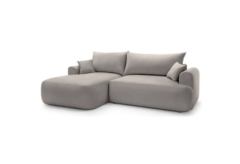 Selsey Ecksofa OVO, Schlaffunktion 142x210 cm, Bettkasten, 2 Zierkissen von Selsey